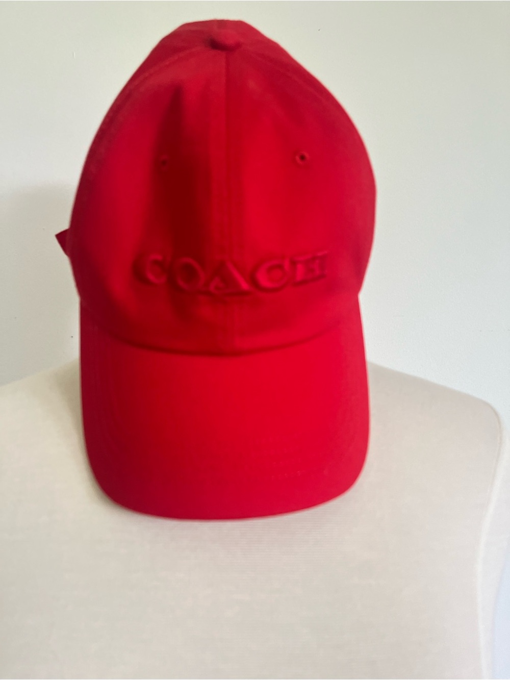 COACH - NWOT - red Ballcap
